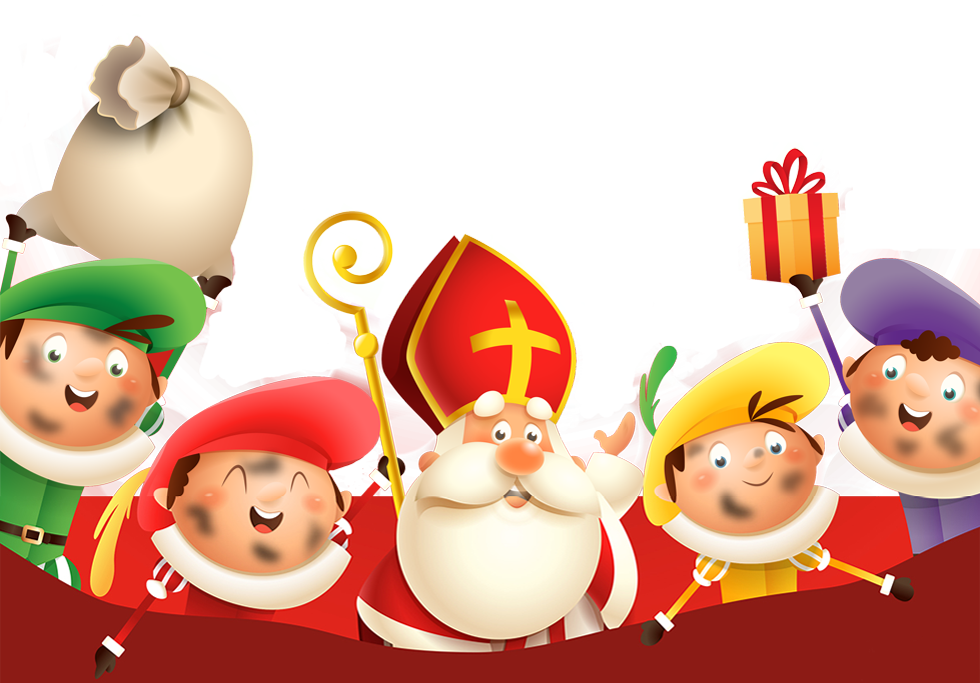 Sinterklaas Illustration Banner